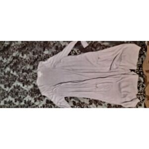 Peck & Peck XL Long Gray Cardigan